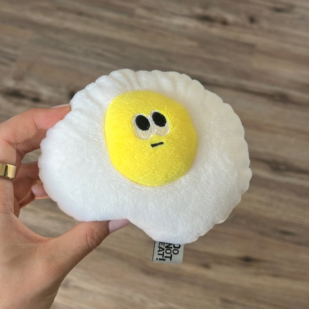 Egg plush stuffed animal